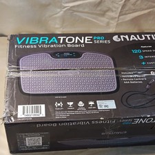 Nautilus Vibratone Pro Series Fitness Vibration Board NEW IN OPEN BOX