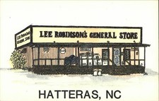 Hatteras, North Carolina NC Lee Robinson's General Store Chrome Vintage Postcard