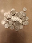 $5 Face Value 90% Silver Dimes Roll of 50 various Roosevelt 1946-1964