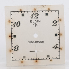 NOS ELGIN SHOCKMASTER VINTAGE TANK WRIST WATC...