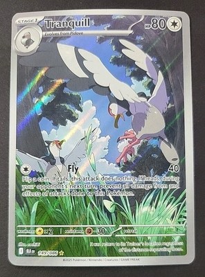 Tranquill 149/086 Pokemon Black Bolt - UNGRADED