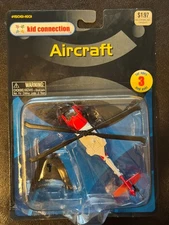 Maisto Kid Connection HH-60J Jayhawk US Coast Guard Helicopter w/Stand 