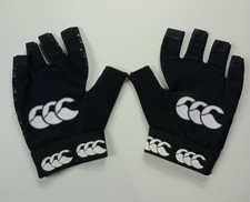 Canterbury Pro Grip Rugby Gloves Size Large Boys LB - Black New Fingerless