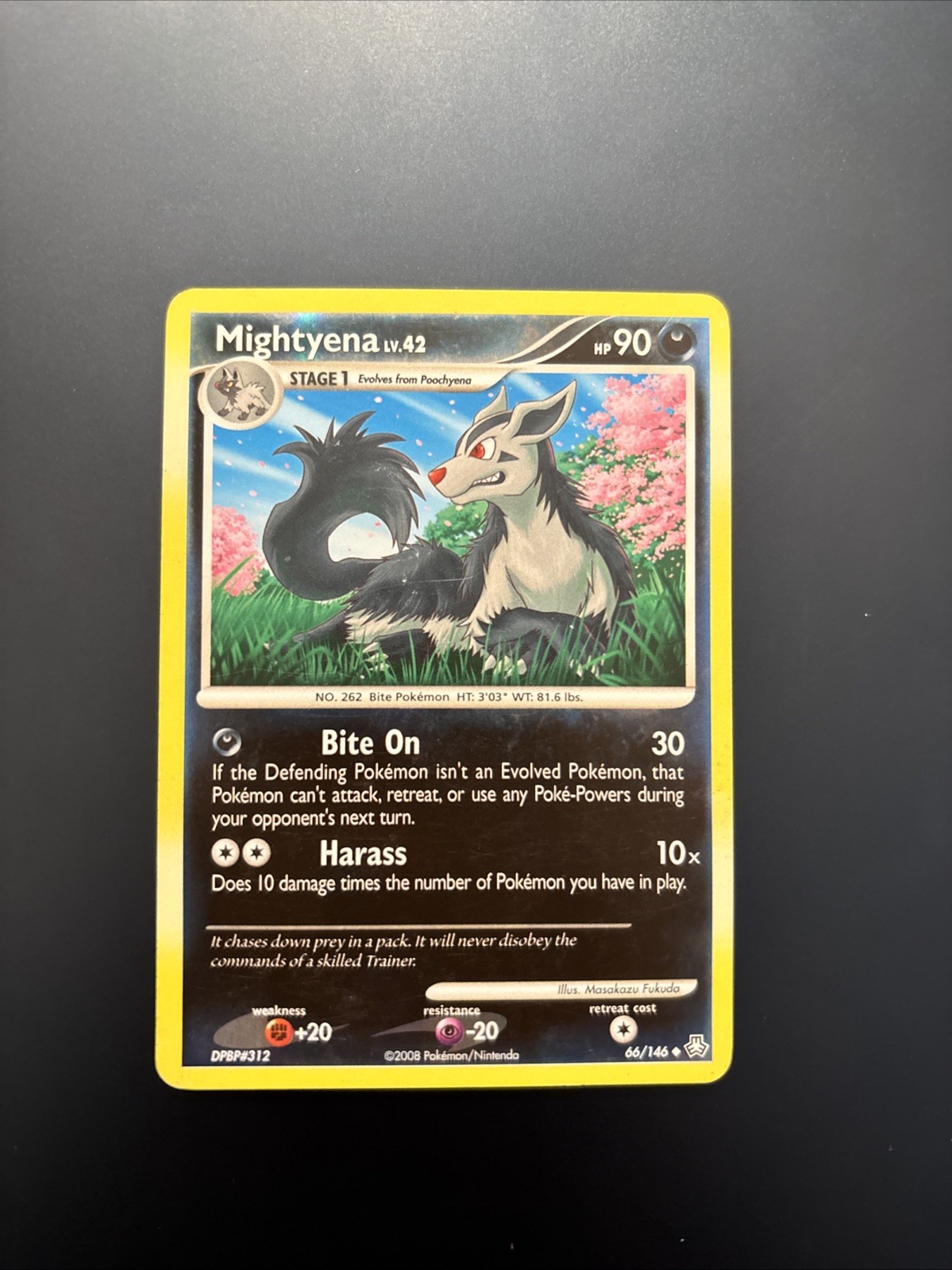 Mightyena 66/146 Legends Awakened Reverse Holo LP