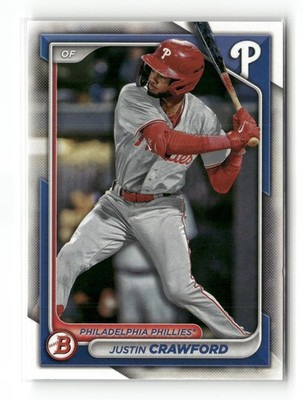 2024 Topps Bowman - Justin Crawford #BP-17 ROOKIE (RC)