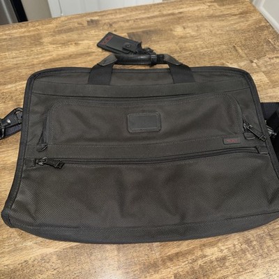 Tumi 26101DH Alpha Slim Black Nylon Portfolio Briefcase Bag 11.5 X