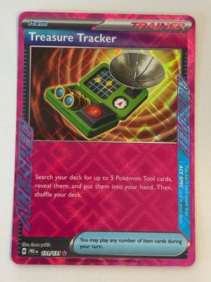 NM Pokemon TCG Treasure Tracker 131/131 Prismatic Evolutions