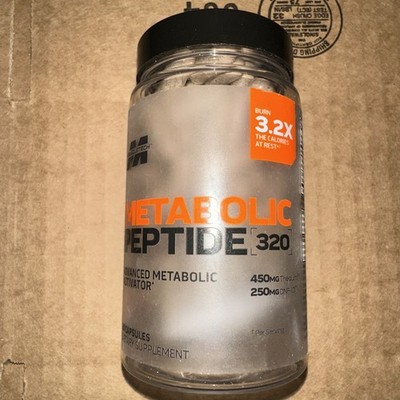 Muscletech Metabolic Peptide 320, 60 capsules, exp 12/28