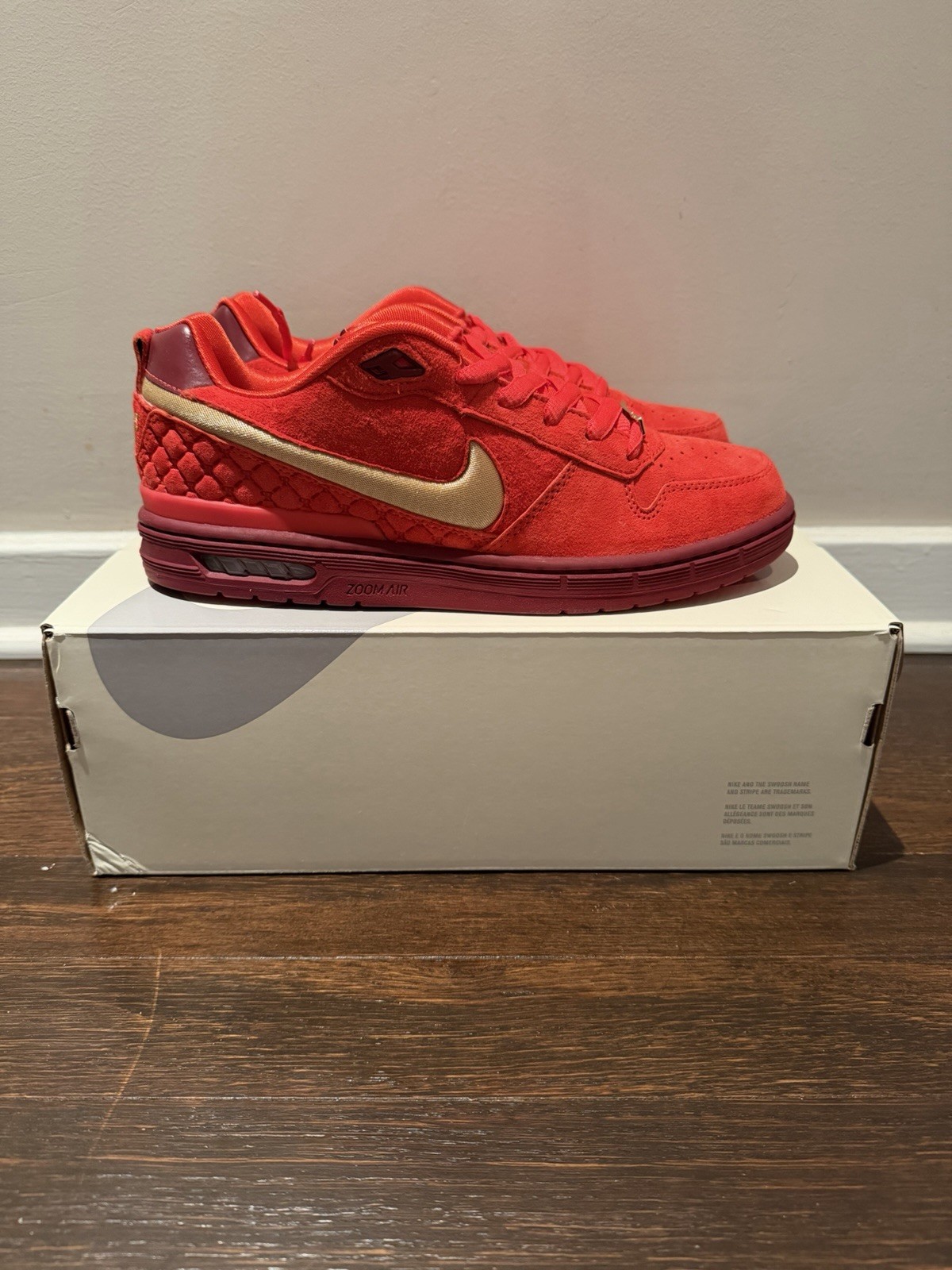 *DS* Size 9.5 - 2026 Paul Rodriguez Nike SB Air Zoom Low ‘NBA All Star West’ RED