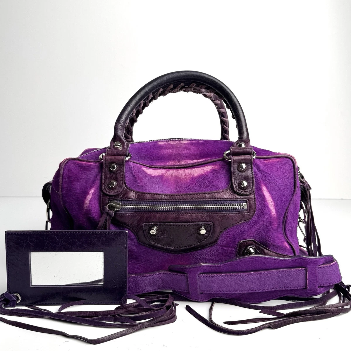 Balenciaga Purple Bags & Handbags for Women for sale | eBay