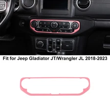⭕Dash Air Conditioner AC Switch Frame Bezel Trim for 2018-23 Jeep Wrangler JL JT