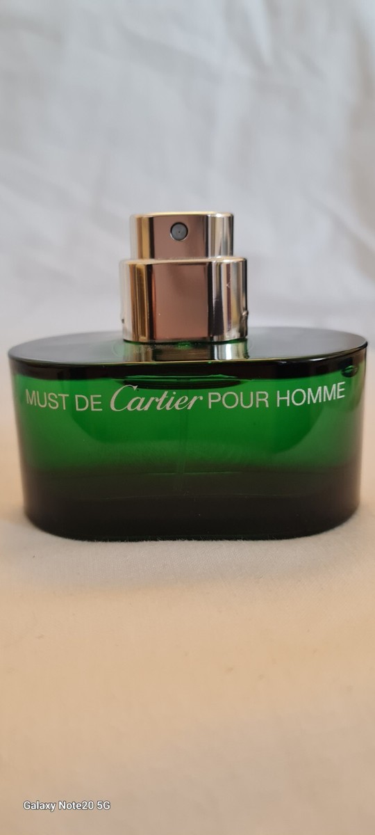 Parfum Must De Cartier Pour Homme 50 Ml Essence- Eau De Toilette