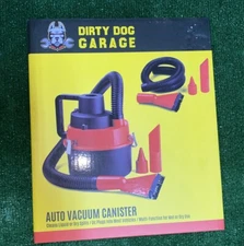 Dirty Garage Auto Vacuum Canister