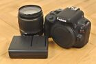 Canon Eos Kiss X7 / Rebel Sl1 / 100D 18.0 Mp Dslr + Efs 18-55mm f/3.5-5.6 Lens