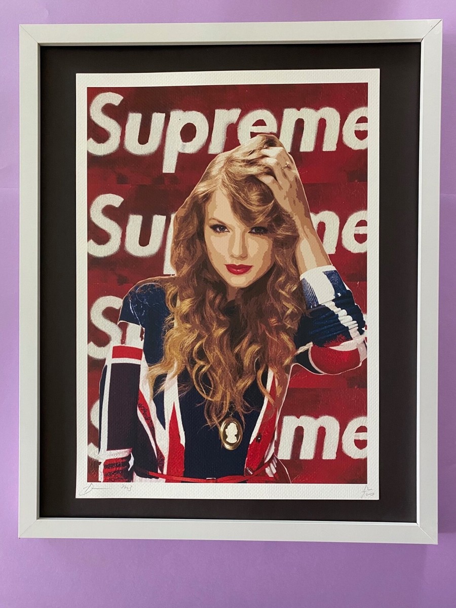 Death NYC Large Framed 16x20in Pop Art Certified Graffiti