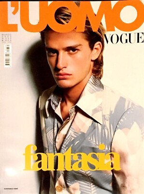 L'UOMO VOGUE Magazine March 2003 TESTINO Jacques Herzog ELIJAH