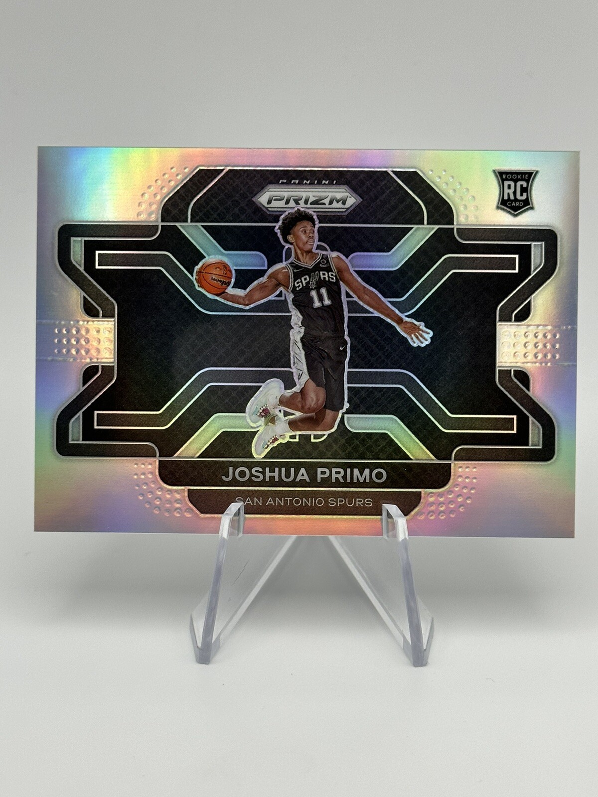 2021-22 Panini Prizm #298 Joshua Primo Silver Variation Rookie RC Spurs