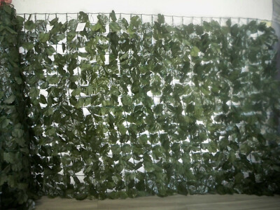 Sichtschutz Efeu zuschneidbar Drahtgeflecht Kunststoff tuschend echt  300x103 cm | eBay.de