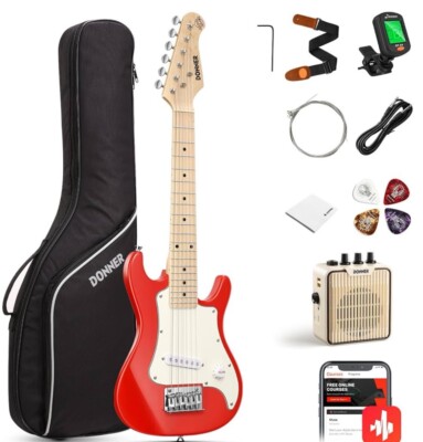 Donner Mini Electric Guitar - Size: 30''