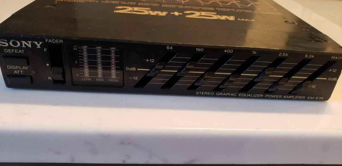 Sony Car Audio Equalizers for sale - eBay