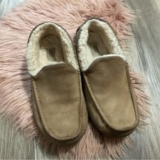 UGG Brown Faux Fur Slippers Size 11
