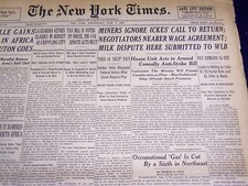 1943 JUNE 2 NEW YORK TIMES - DEGAULLE GAINS CONTROL IN AFRICA - NT 1022 1943 JUNE 2 NEW YORK TIMES - DEGAULLE GAINS CONTROL IN AFRICA - NT 1022