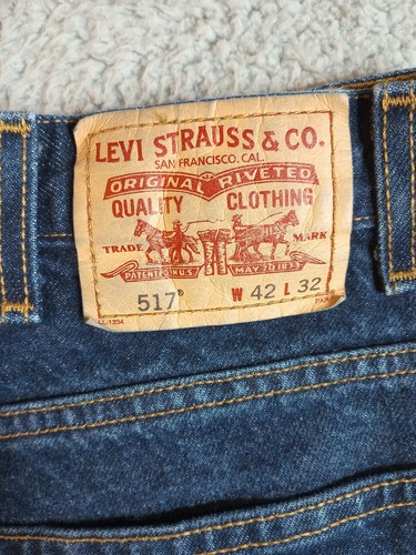 Levis 517 Boot Cut 42 W x 32 L | Levis 517 W42 L32 Mens Jeans | eBay