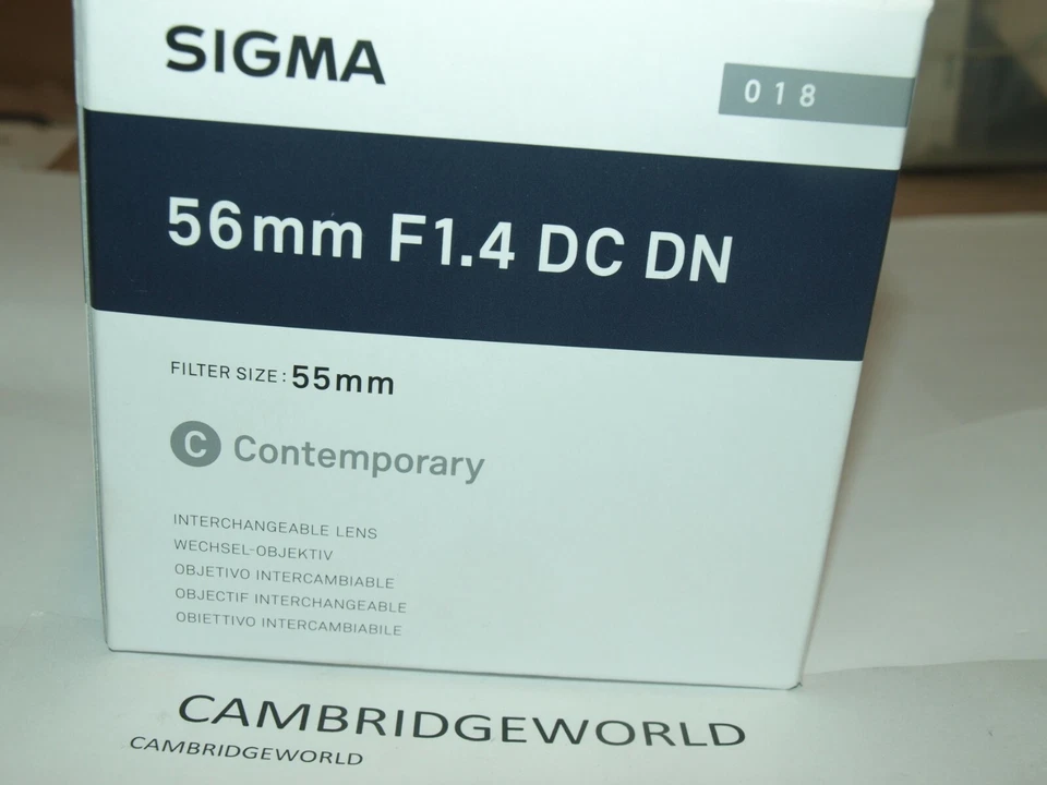 SIGMA 56mm f/1.4 DC DN CONTEMPORARY LENS (FUJIFILM X) + SIGMA HOOD & 4 YEAR WTY. - Image 2 of 4
