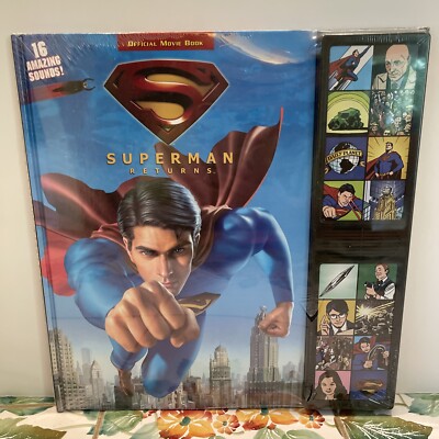 Superman Returns Official Movie Book,DC WB,Meredith Books; 16 Sounds, Excellent