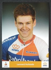 1563 Lennard Hofstede Rabobank Radsport Cycling Autogrammkarte