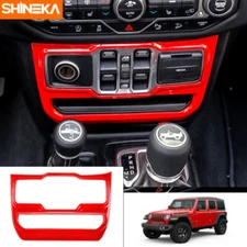 Accessories For Jeep Wrangler JL 2018- 2022 Door Window Control Panel Cover Trim