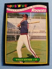 Wally Joyner California Angels Toys R Us Rookie Edition #14 Baseball Card . rookie card picture