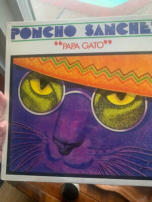 Poncho Sanchez Papa Gato (1987, CJP-310)  Vinyl Record LP MINT in Shrink