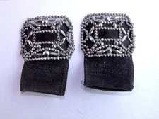 Reyco Buck-El-On Shoe Clips Silver Metal Pair Steel Cut Buckles