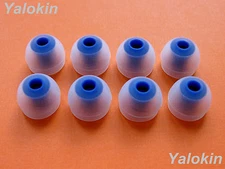 8pcs (CL-BL) Large Replacement Ear-Tips Buds for Plantronics Backbeat Go 3 & 2