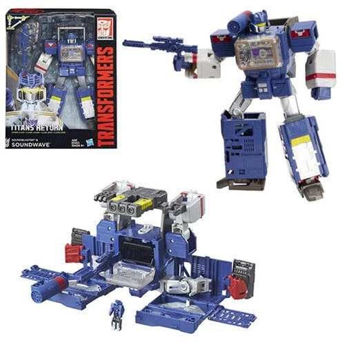 Hasbro Transformers Generations Titans Return Leader  class Soundwave - Immagine 3 di 3