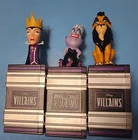 3 - SMOLS CULTUREFLY DISNEY VILLAINS FIGURES Scar Ursula Snow White Wicked Witch