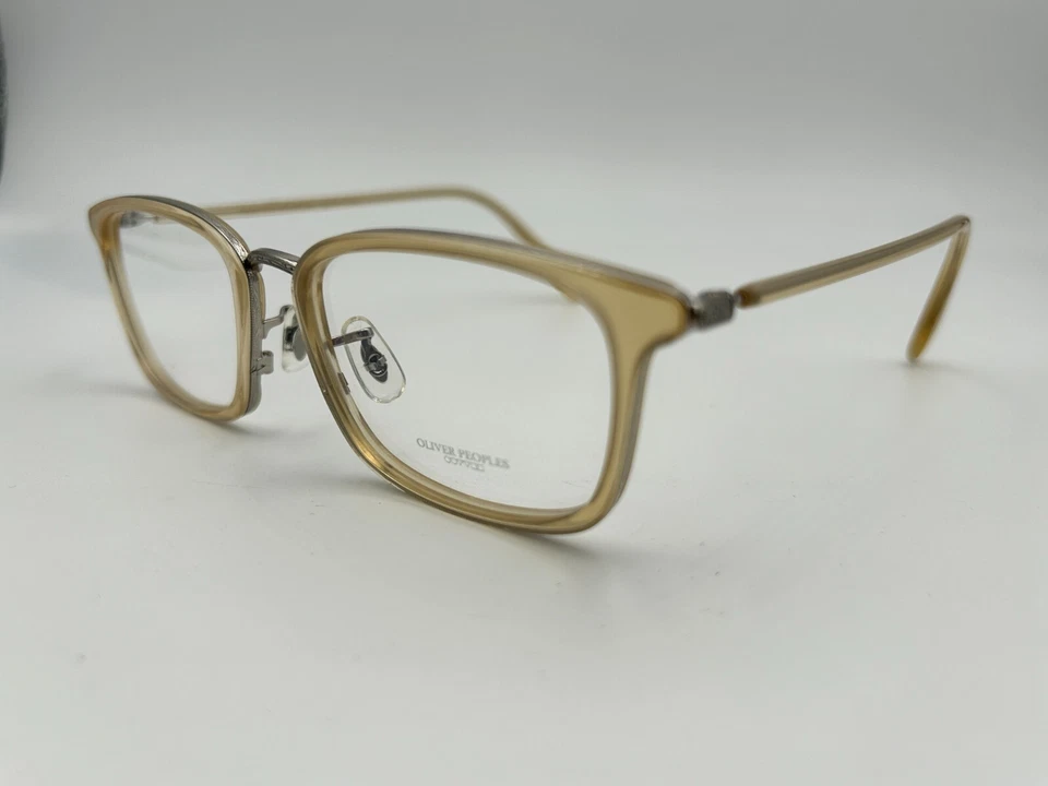 Oliver Peoples Eyeglasses Brandt OV1210 5063 Silver Cream transparent 50 20 145 - Image 2 of 4