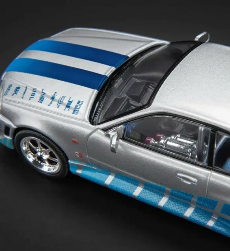 Nissan Skyline GT-R R34 1999 Fast And Furious 1/43 MEGA RARO! Paul Walker ! - Immagine 3 di 4