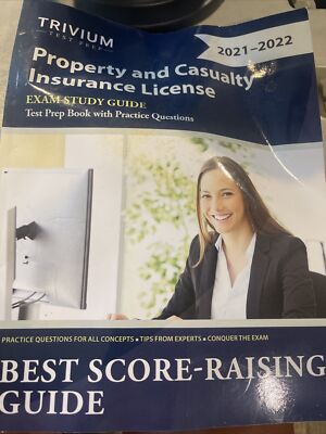 Property and Casualty Insurance License Exam Study Guide: Test Prep Book with Pr