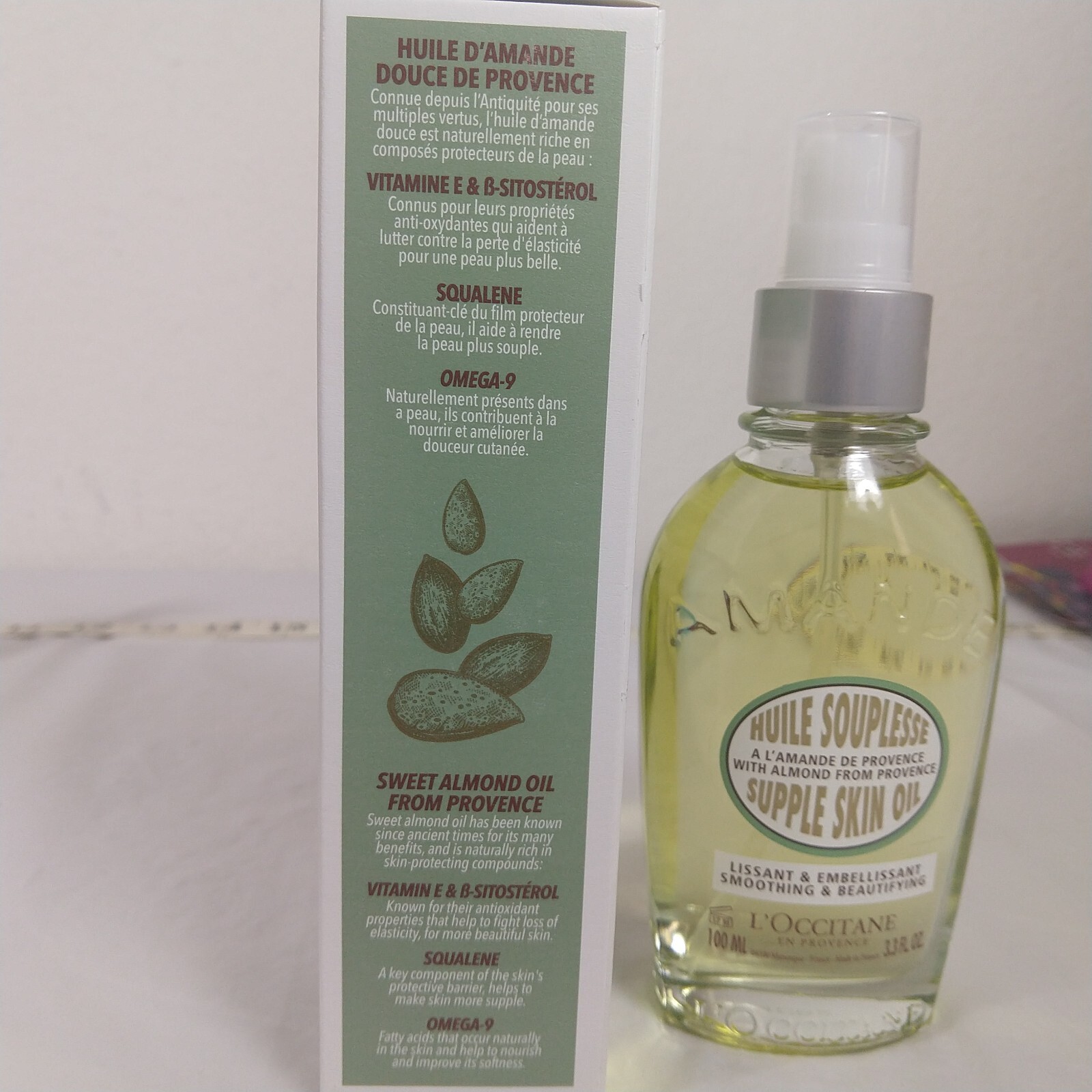 L'Occitane Amande Almond Supple Skin Oil 100ML NIB 3253581758595 eBay
