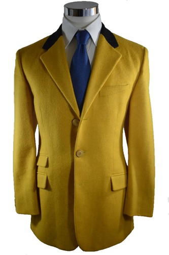 Wool 3-Btn Sport Coat Blazer Jacket 40R 