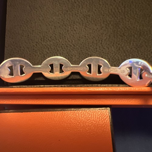 Hermes Armband Chaine d’Ancre Enchainee MM AG-925 LG Komplettset - Bild 5 von 9