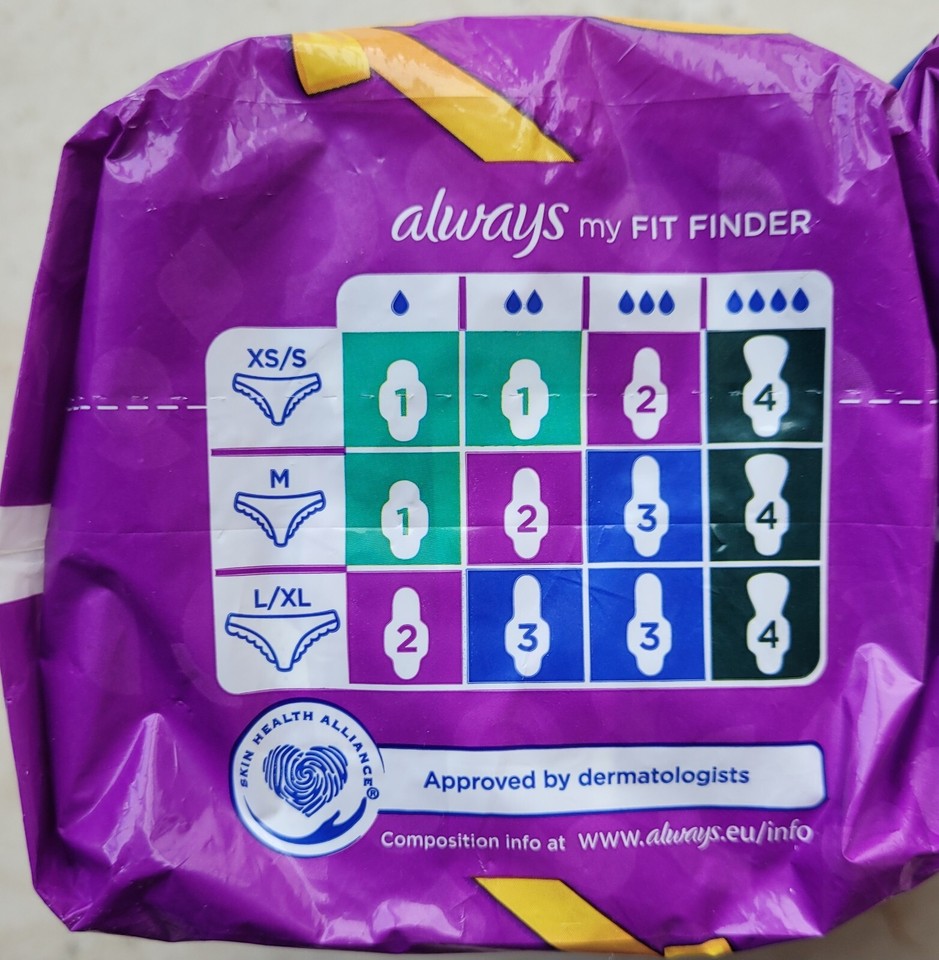 ALWAYS ULTRA LONG WITH WINGS SIZE 2 SANITARY TOWELS / PADS x 44 (22 x 2