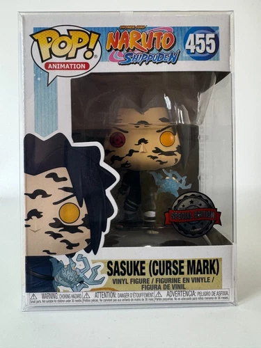 Funko Pop! Naruto Shippuden Sasuke (Curse Mark) #455 Special Edition Exclusive