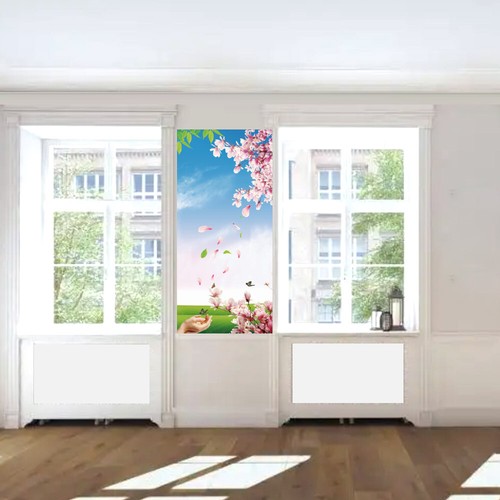 Wall Stick Poster Landscape Painting Painting Print Adhesive Picture - Picture 18 of 26