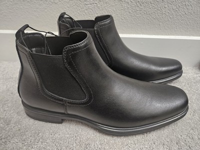 Perry Ellis Men's Chelsea Boots - BLACK Size 9.5