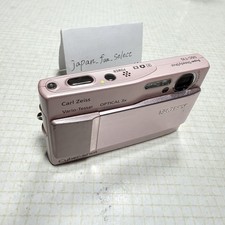 Sony Cyber Shot DSC-T10 Pink Digital Camera 7.2MP 3x Zoom ISO 80-1000 Japanese