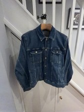 ASOS Men's Blue Cotton Blend Denim Jacket. 2XL XXL
