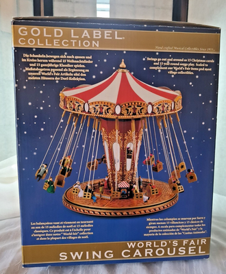 WORLD'S FAIR CAROUSEL ゴールドレーベルコレクション Amazon.com: Mr. Christmas Gold Label Animated and Musical Carousel